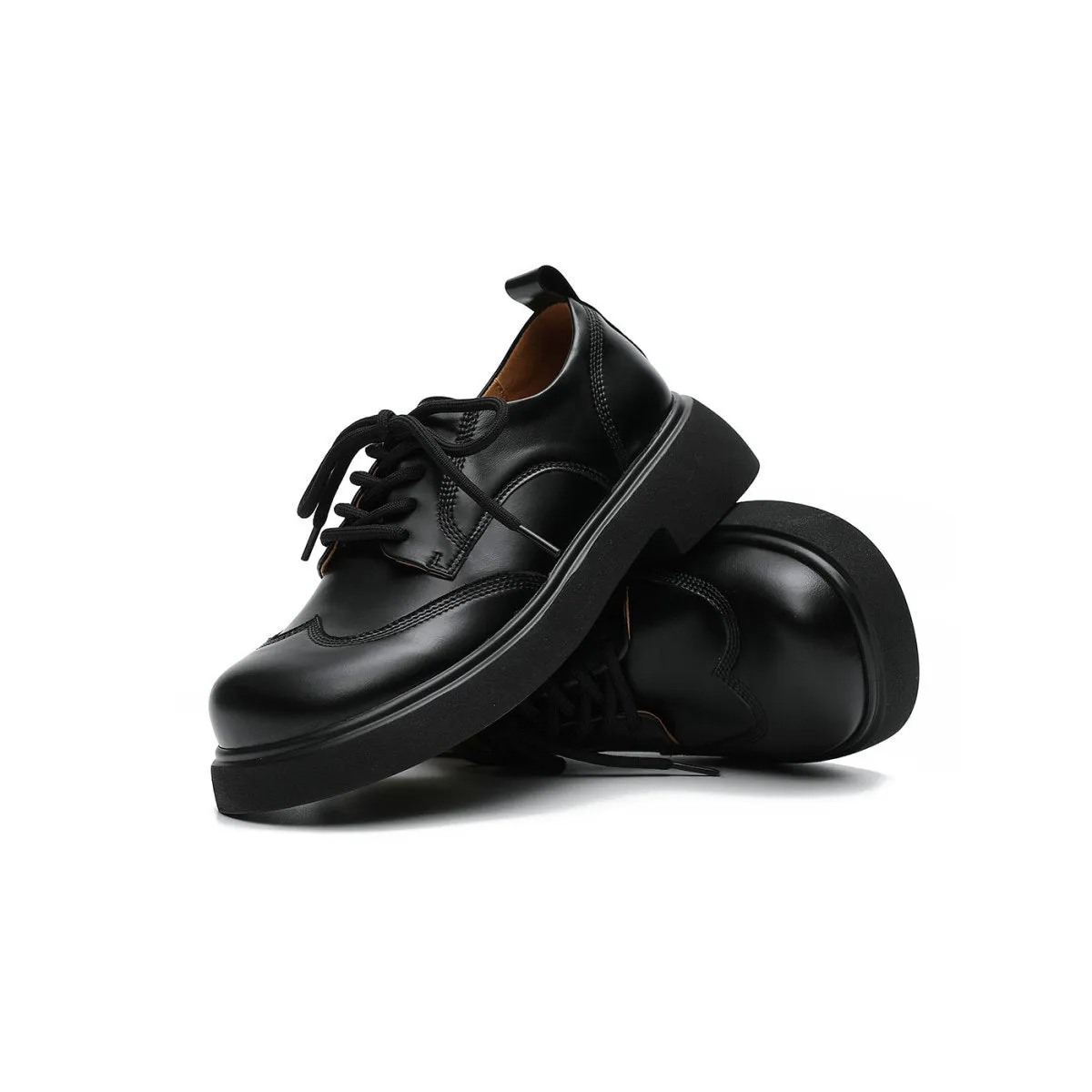 Leather Derby Lace Ups