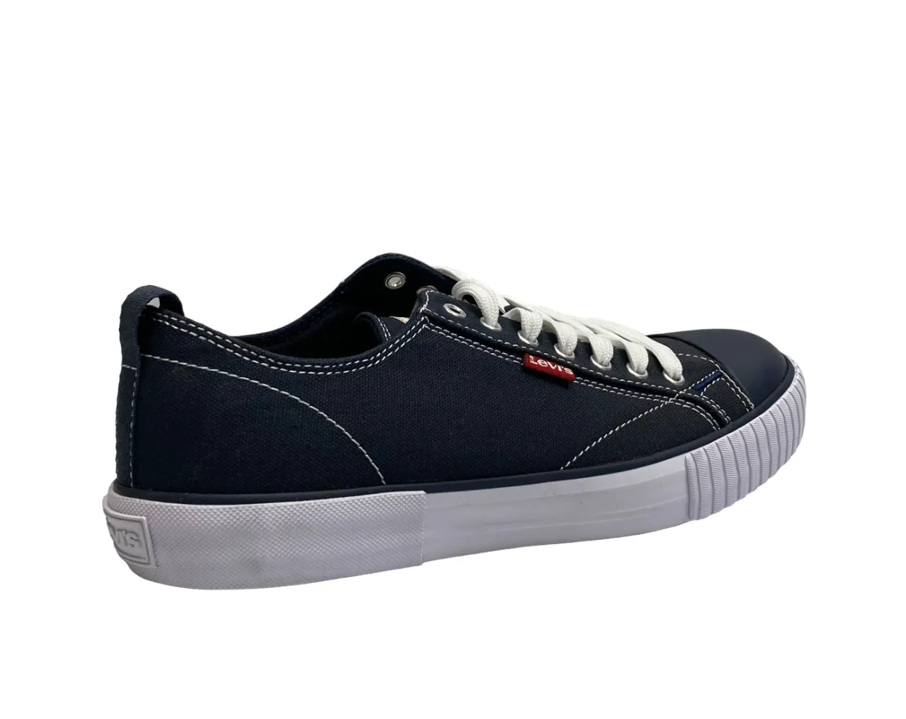 Levi's Men's Navy and White Sneakers