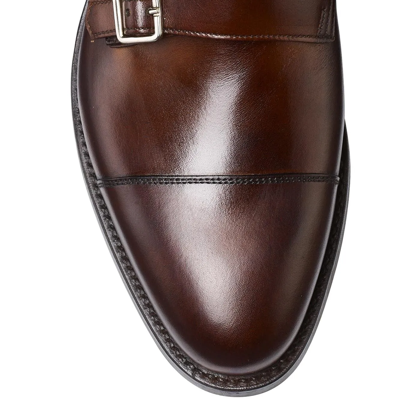 Lowndes 4 Dark Brown Burnished Calf