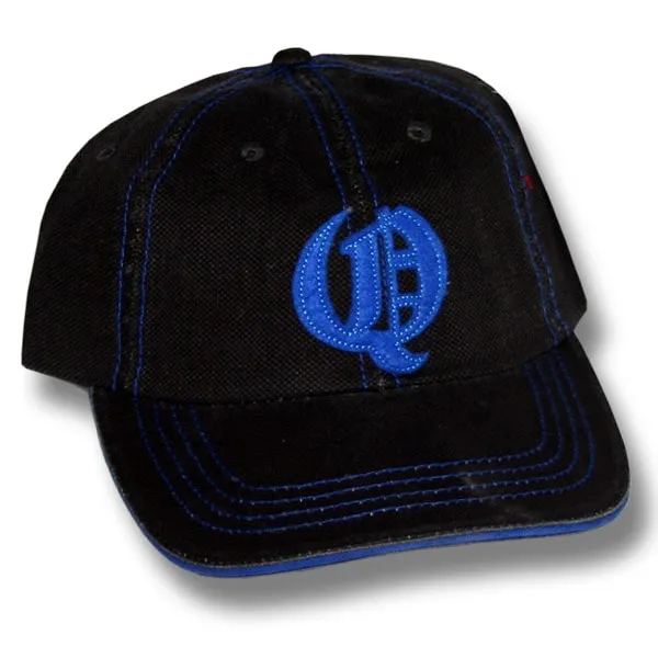 Men and Women's Baseball caps Embroidered with various designs and assorted colors.