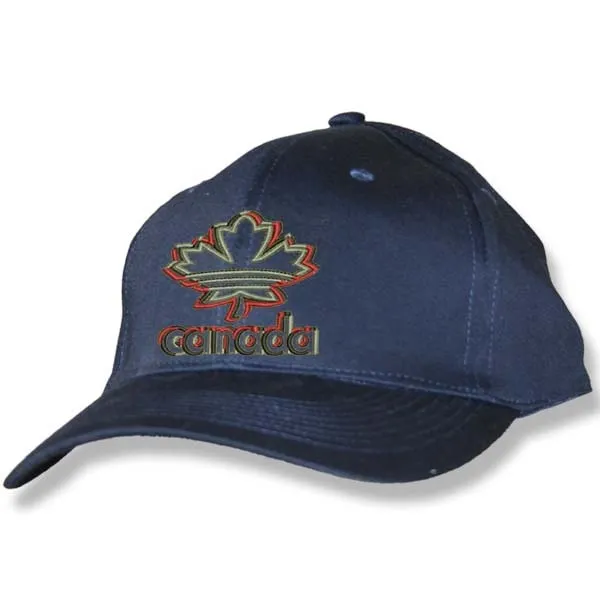 Men and Women's Baseball caps Embroidered with various designs and assorted colors.