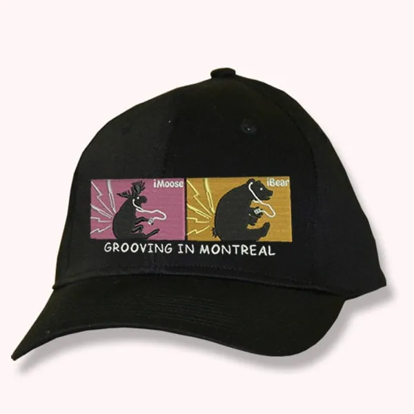 Men and Women's Baseball caps Embroidered with various designs and assorted colors.