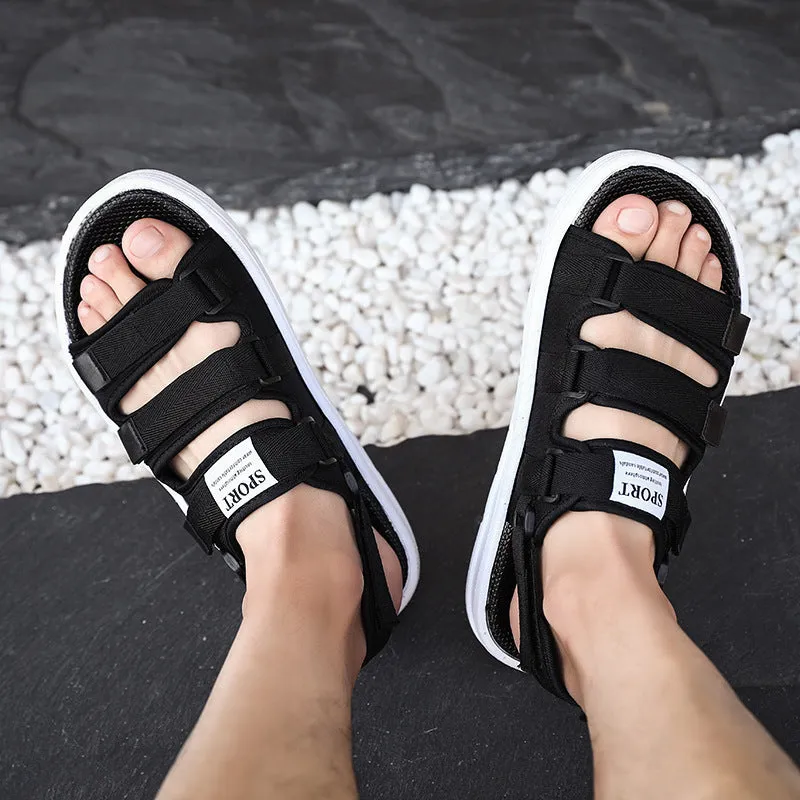 Men Beach Shoes Men Summer Non-Slip Wear-Resistant Beach Shoes