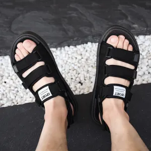 Men Beach Shoes Men Summer Non-Slip Wear-Resistant Beach Shoes