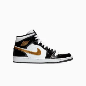 Men's Air Jordan 1 Mid SE "Black Gold"