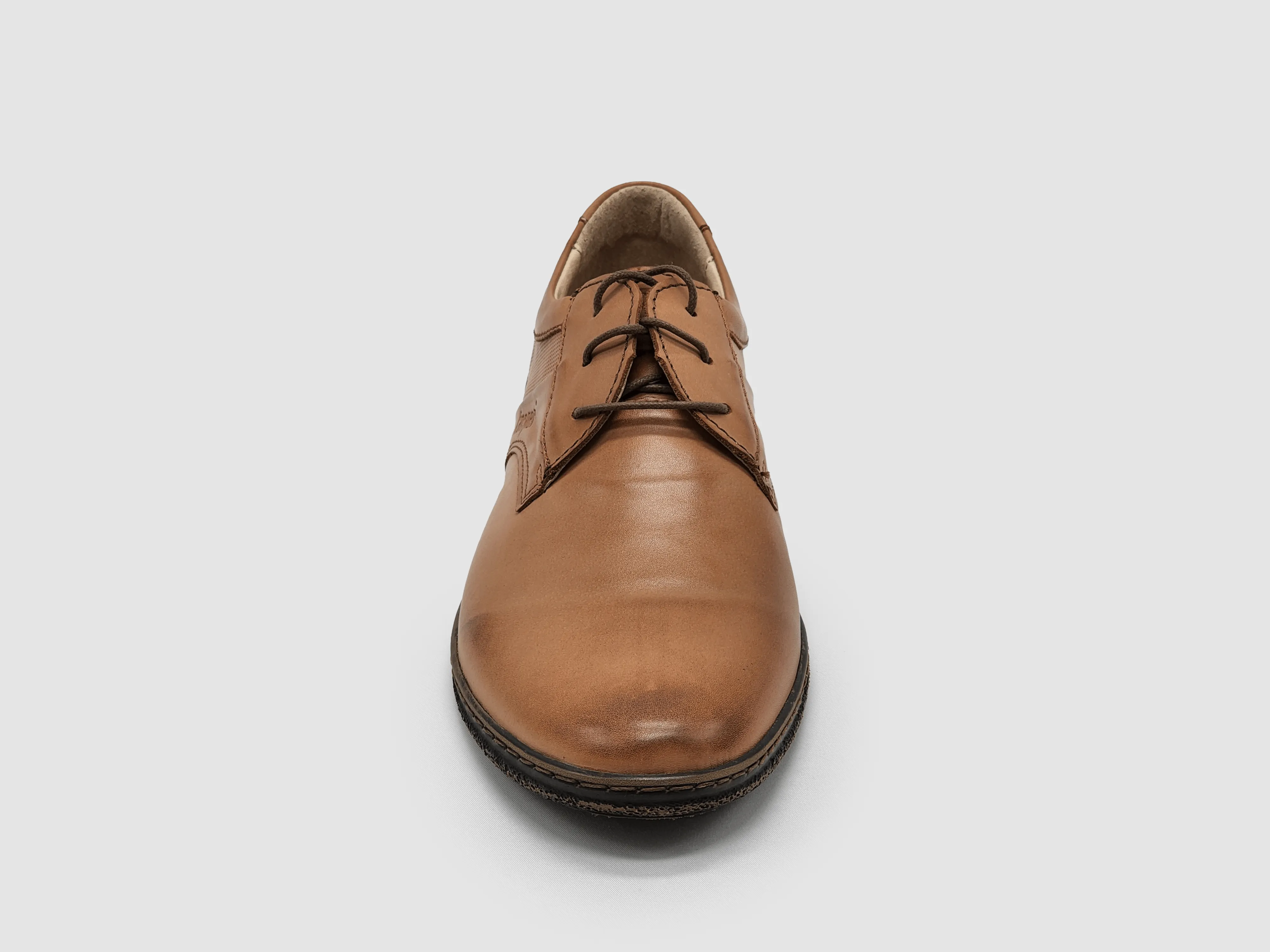 Men's Essential Leather Dress Shoes - Light Brown