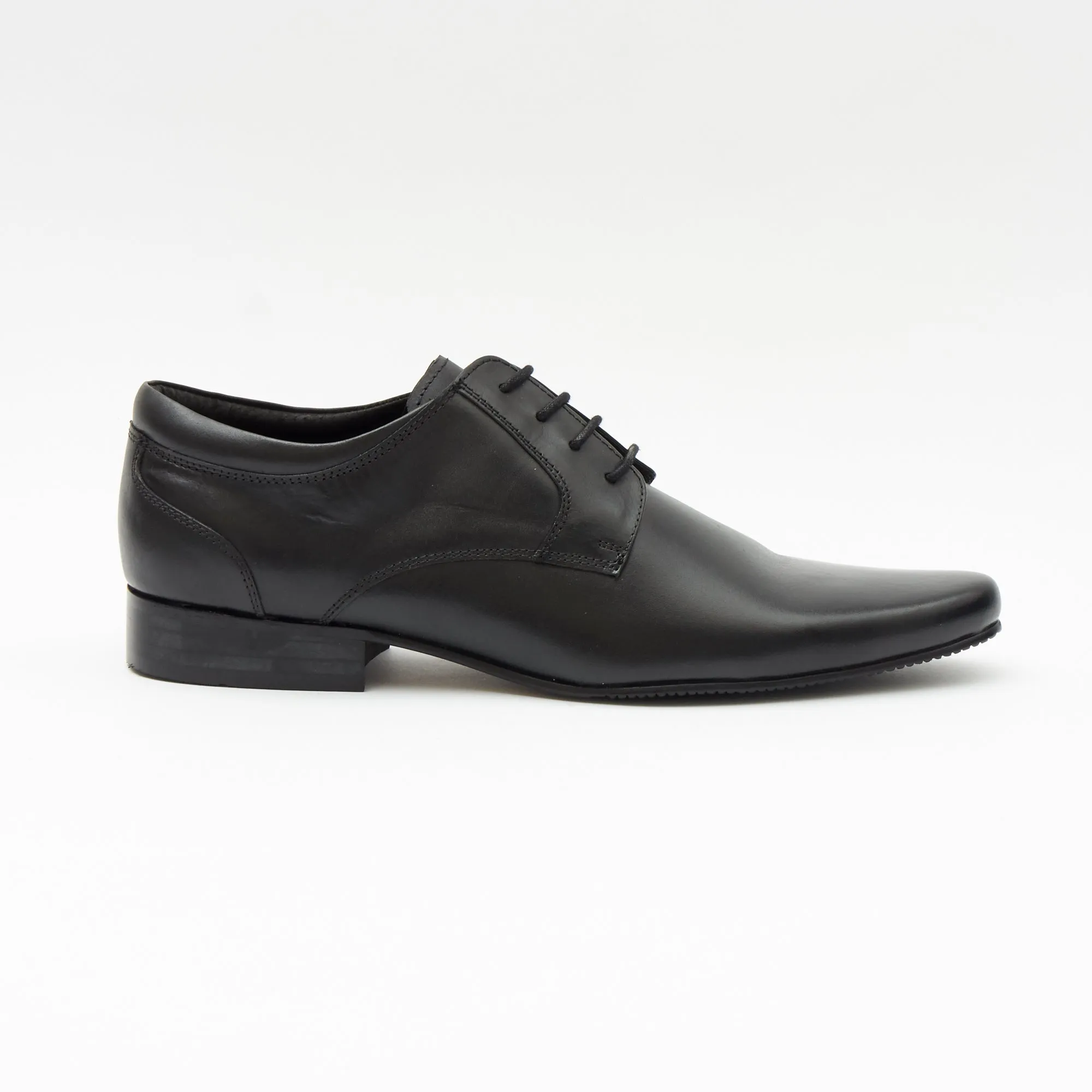 Mens Leather Formal Casual Shoes-50545_Black