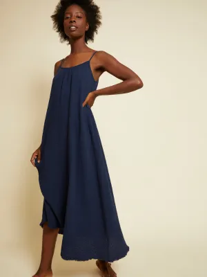 Nation LTD - Lila Maxi Dress in French Navy