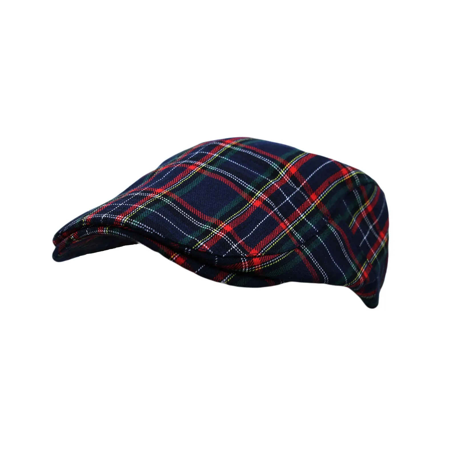 Newsboy Flat Cap Tartan Check Plaid Outdoors Beret Hat YZ30078