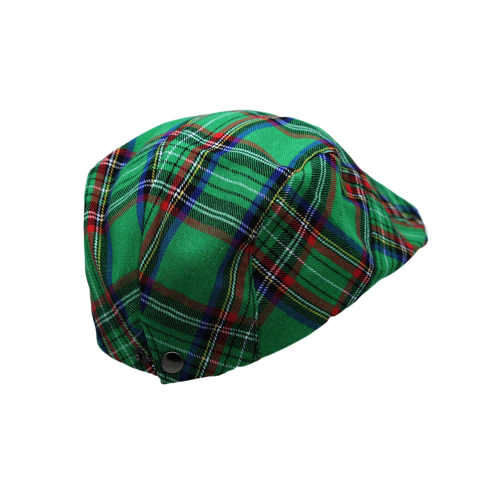 Newsboy Flat Cap Tartan Check Plaid Outdoors Beret Hat YZ30078