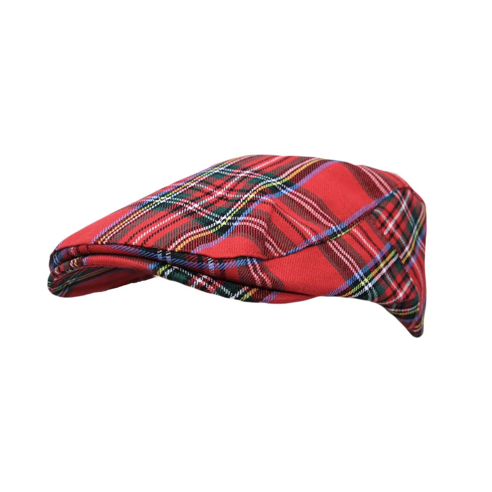 Newsboy Flat Cap Tartan Check Plaid Outdoors Beret Hat YZ30078