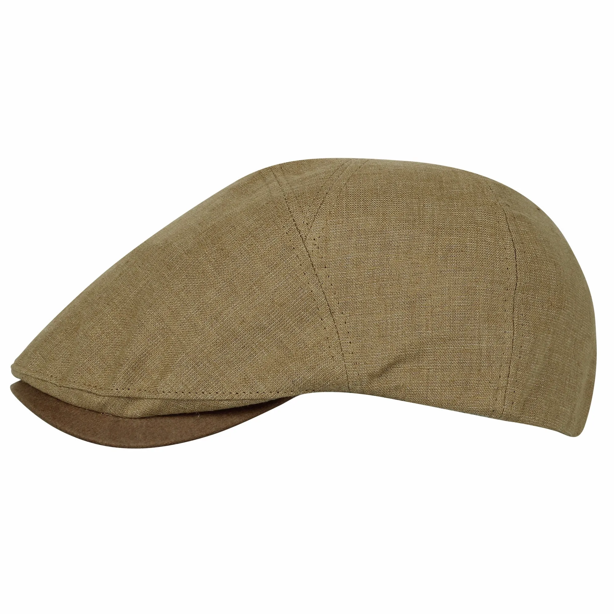 Newsboy Hat Faux Leather Brim Adjustable Flat Cap SL31273