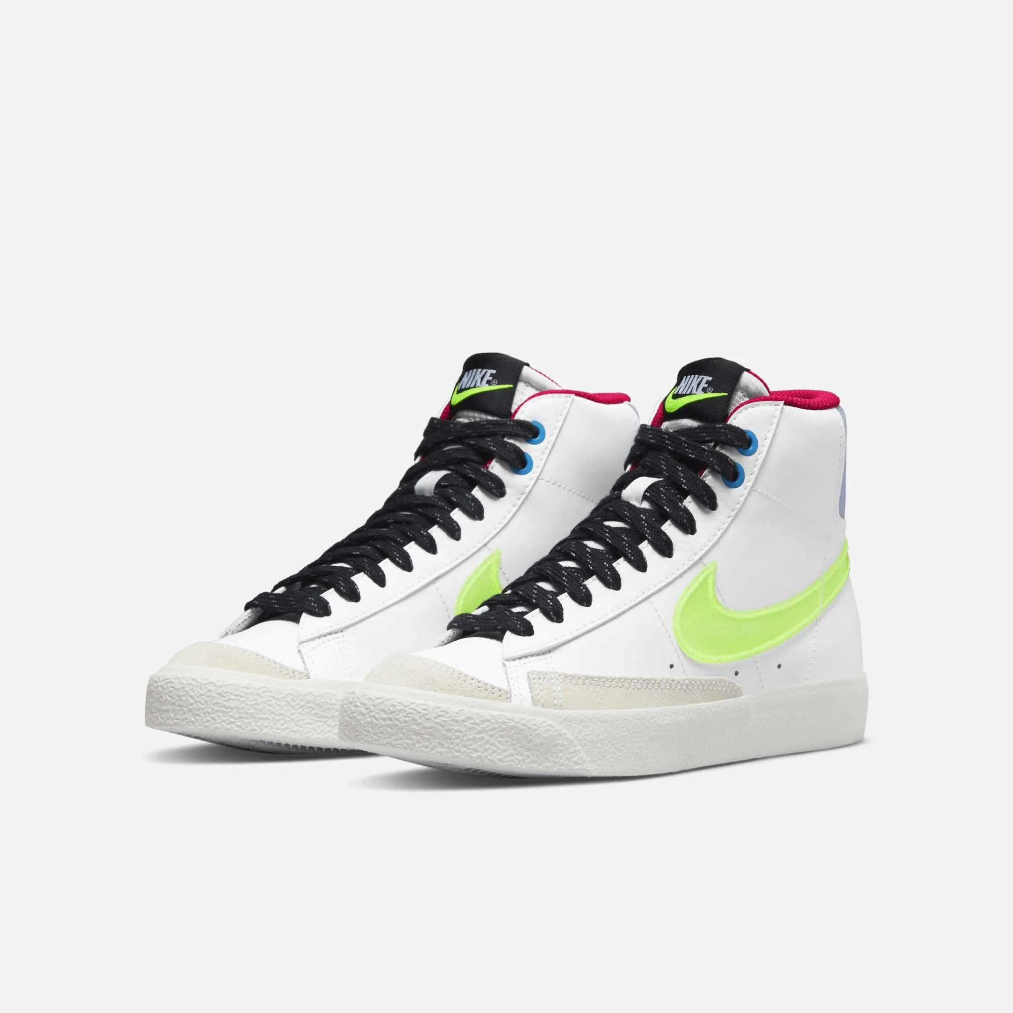 Nike Blazer Mid '77  White/Neon(GS)