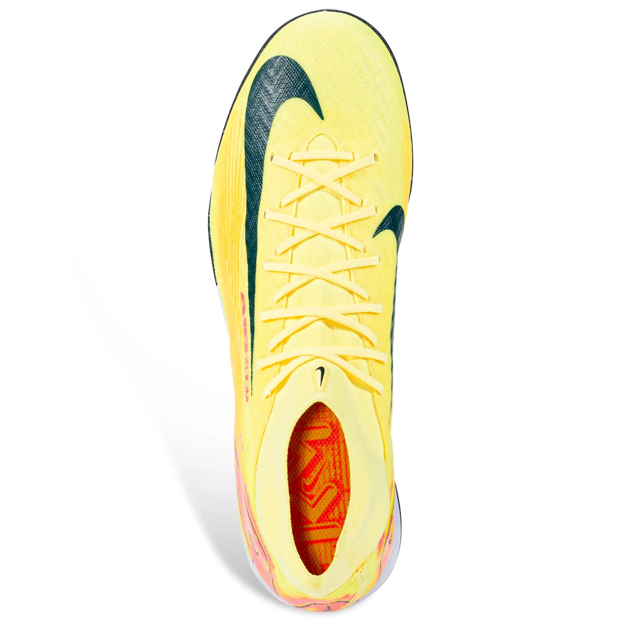 Nike Zoom Superfly 10 Academy KM Turf Soccer Shoes (Light Laser Orange/Armory Navy)