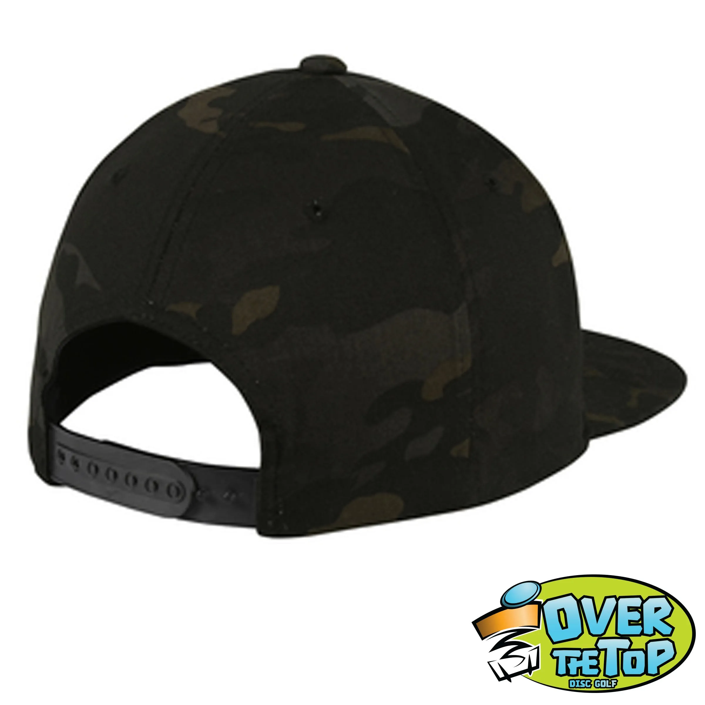 Over The Top Disc Golf Flat Bill Snapback Cap