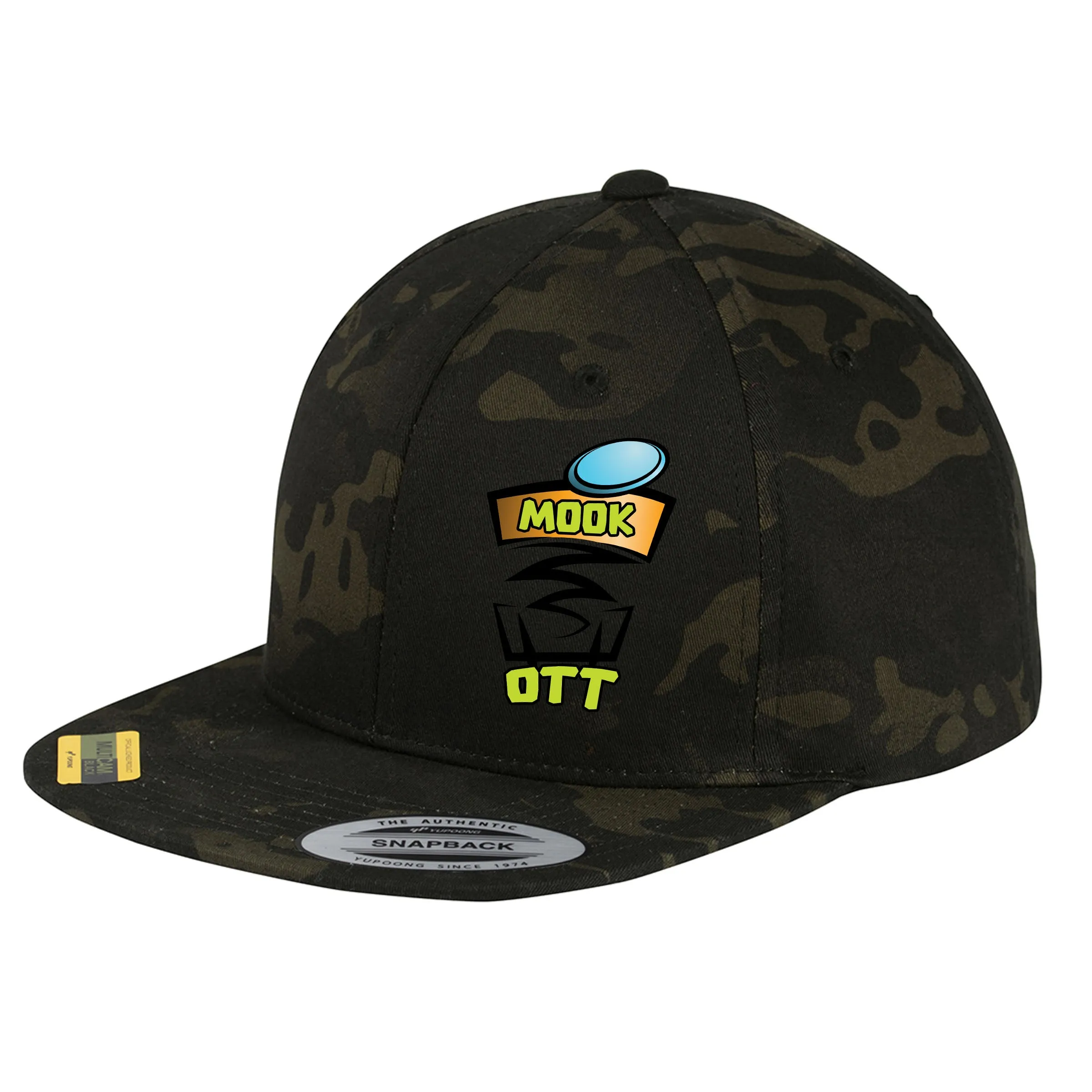 Over The Top Disc Golf Flat Bill Snapback Cap