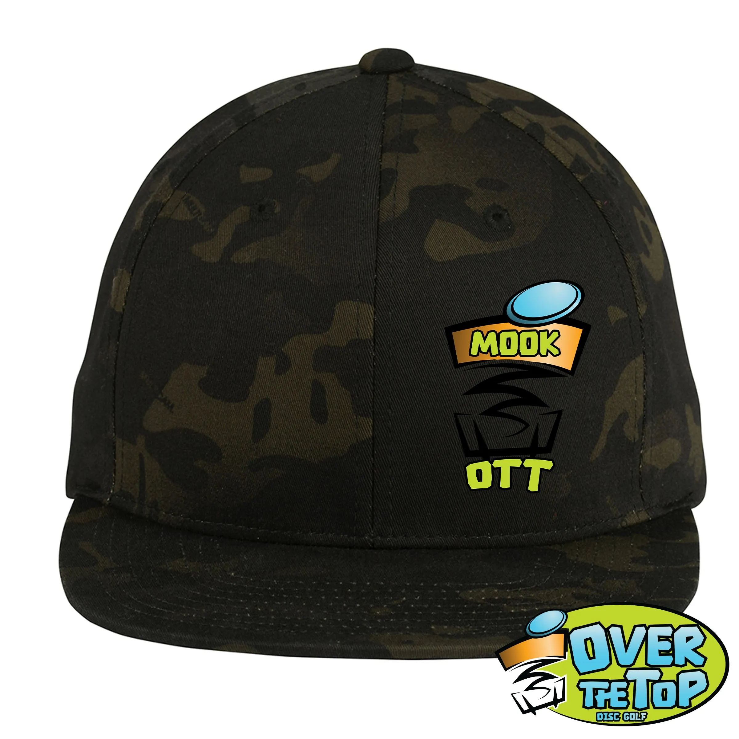 Over The Top Disc Golf Flat Bill Snapback Cap