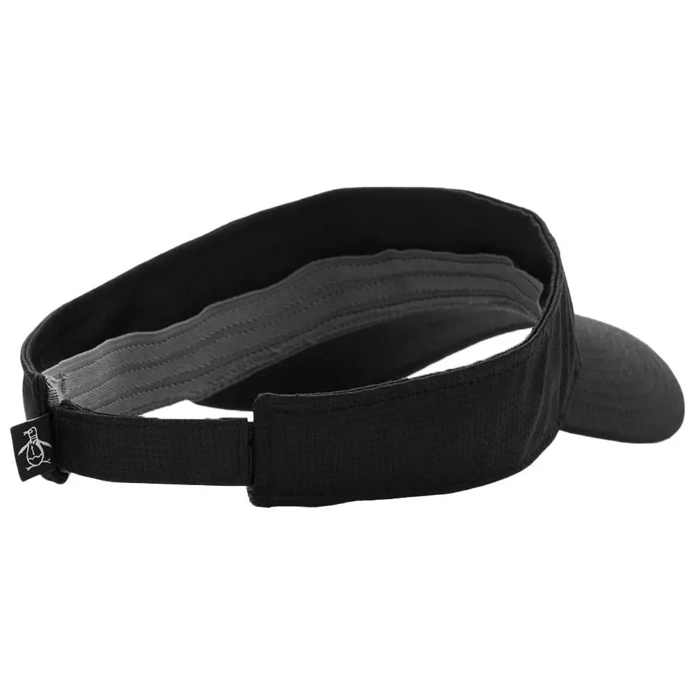 Penguin Rubber Patch Visor - Caviar