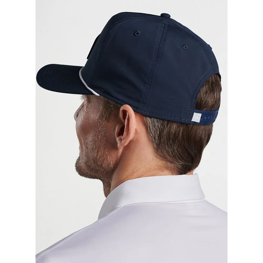 Peter Millar Clubhouse Rope Golf Cap - Navy/ White