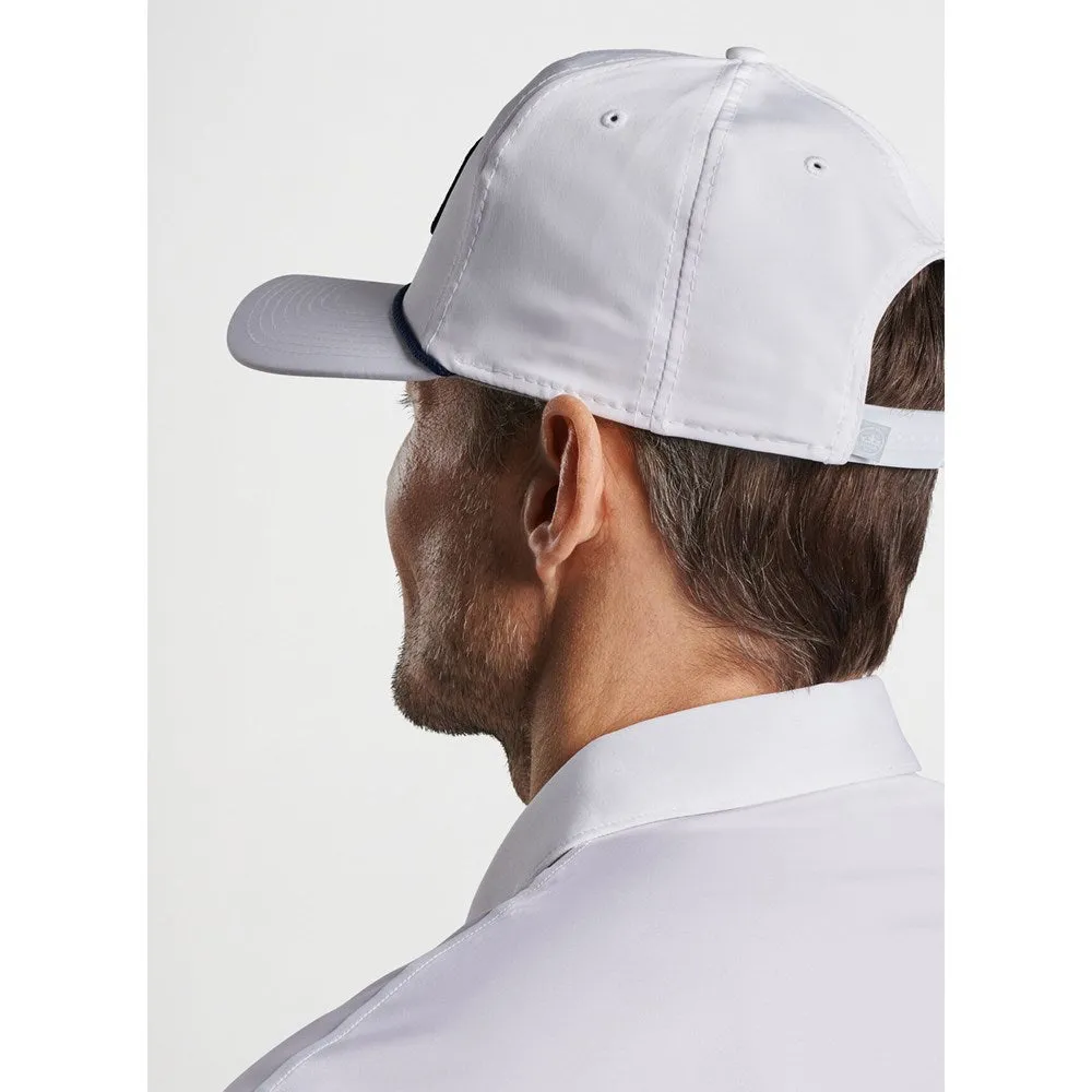 Peter Millar Clubhouse Rope Golf Cap - White/ Navy