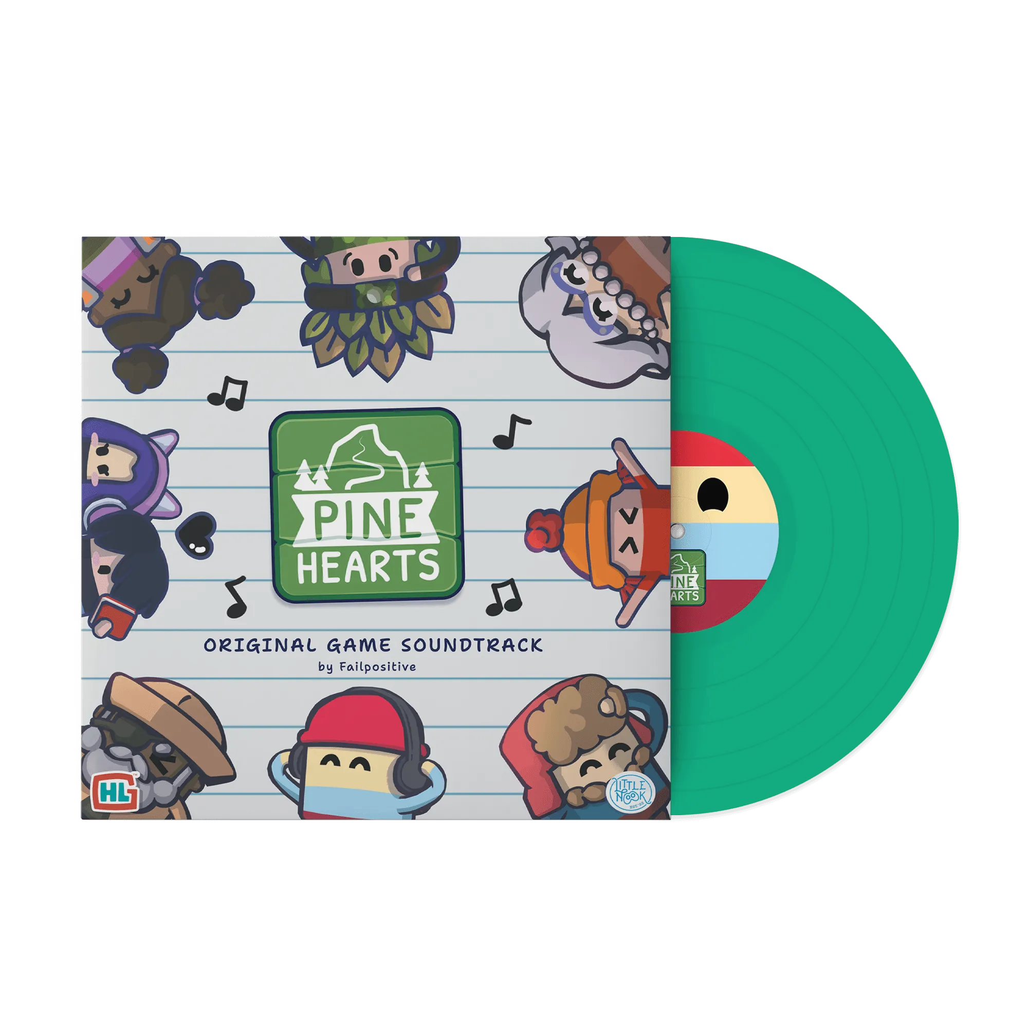 Pine Hearts (Original Game Soundtrack) - Failpositive (1xLP Vinyl Record)