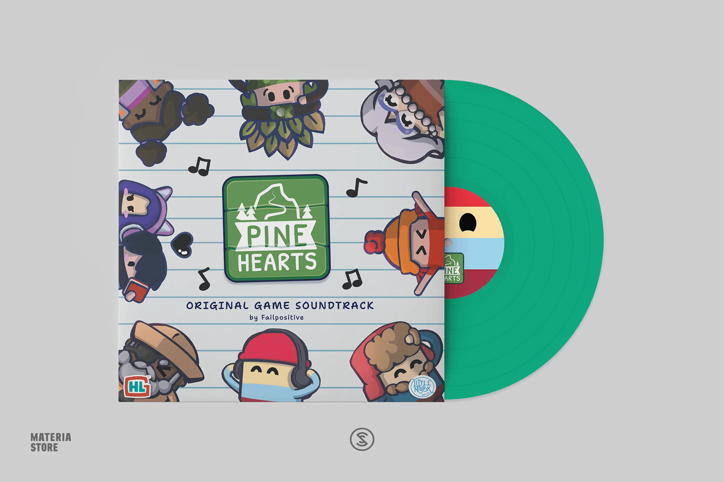 Pine Hearts (Original Game Soundtrack) - Failpositive (1xLP Vinyl Record)