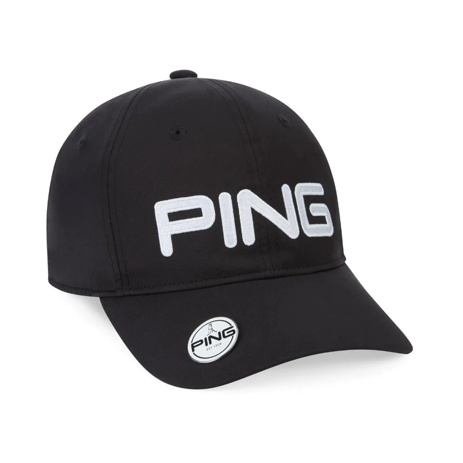 Ping Ball Marker Golf Cap - Black