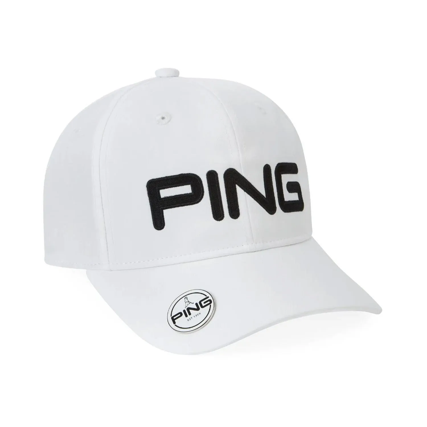 Ping Ball Marker Golf Cap - White