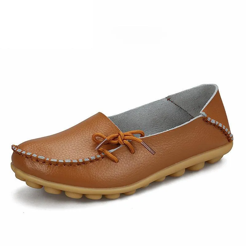 PU Leather Moccasin Style Leisure Loafers