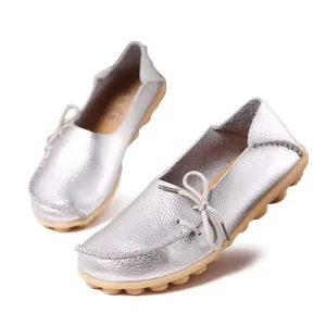 PU Leather Moccasin Style Leisure Loafers