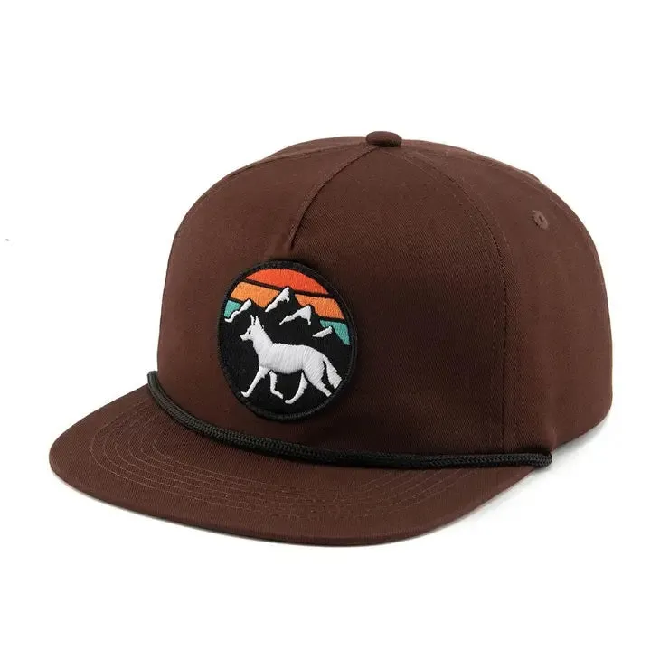 Raised by Coyotes Snapback Hat