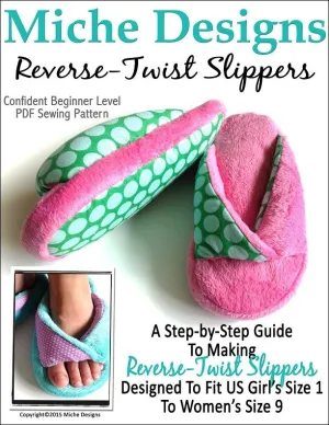 Reverse-Twist Slipper for Girls