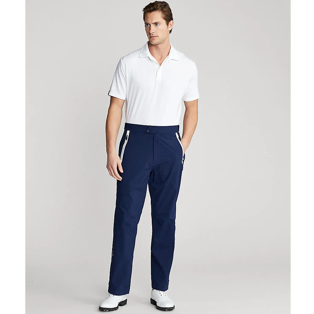 RLX Ralph Lauren Iron Waterproof 3L Golf Pants - French Navy