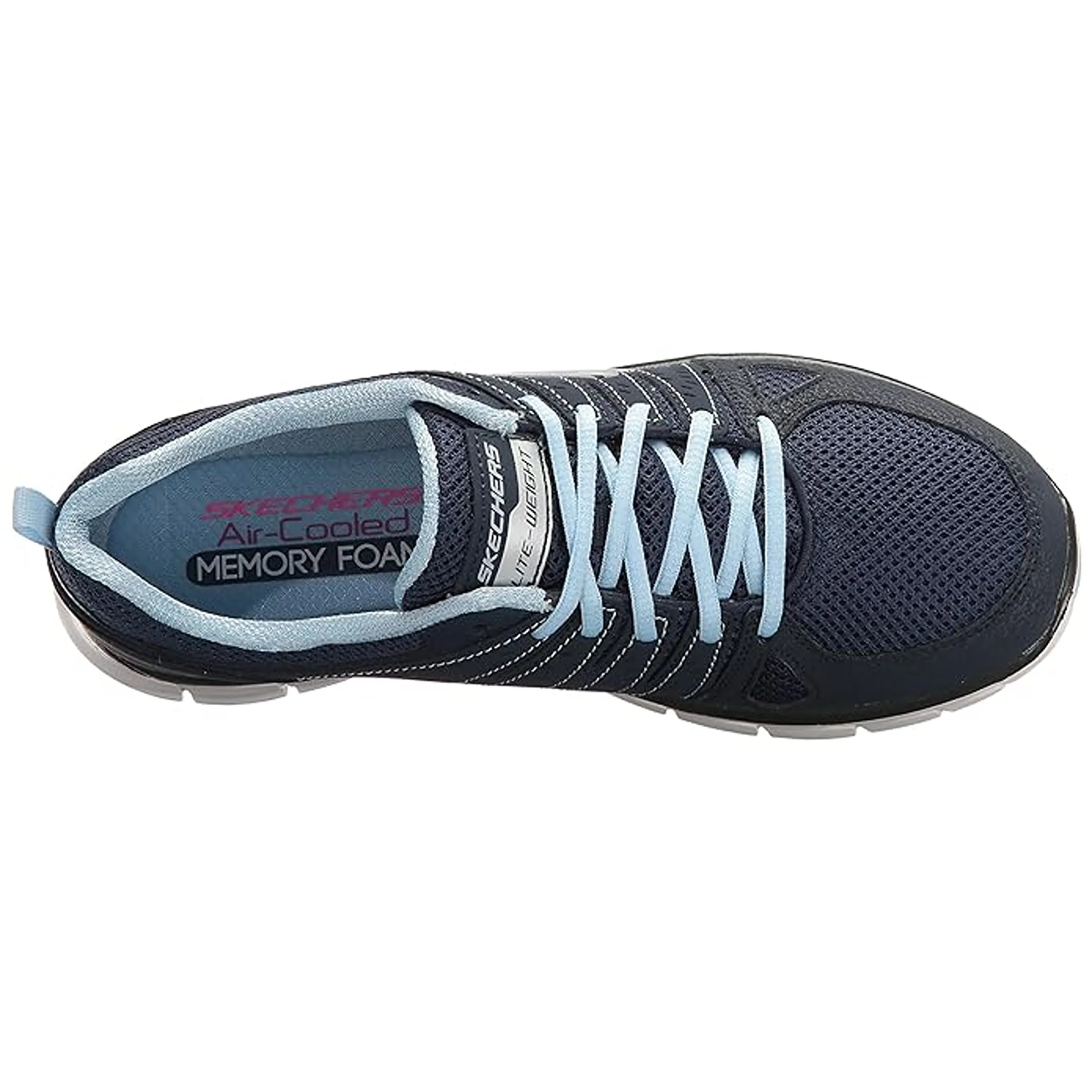 Skechers Women's Synergy Mesh Running Shoes (11963-BLUE)