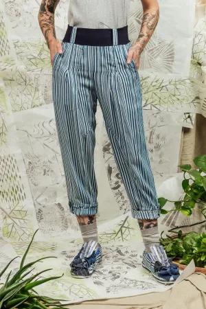 SL24 FLYNT STRAIGHT LEG PANT - INDIGO STRIPE