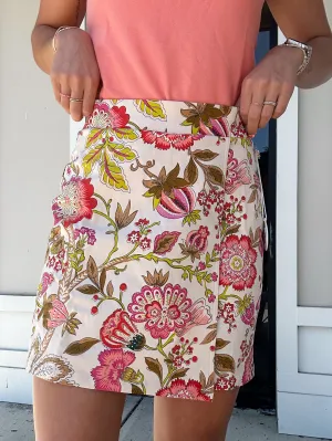 Spartina Liza BiStretch Skort Callawassie Jacobean