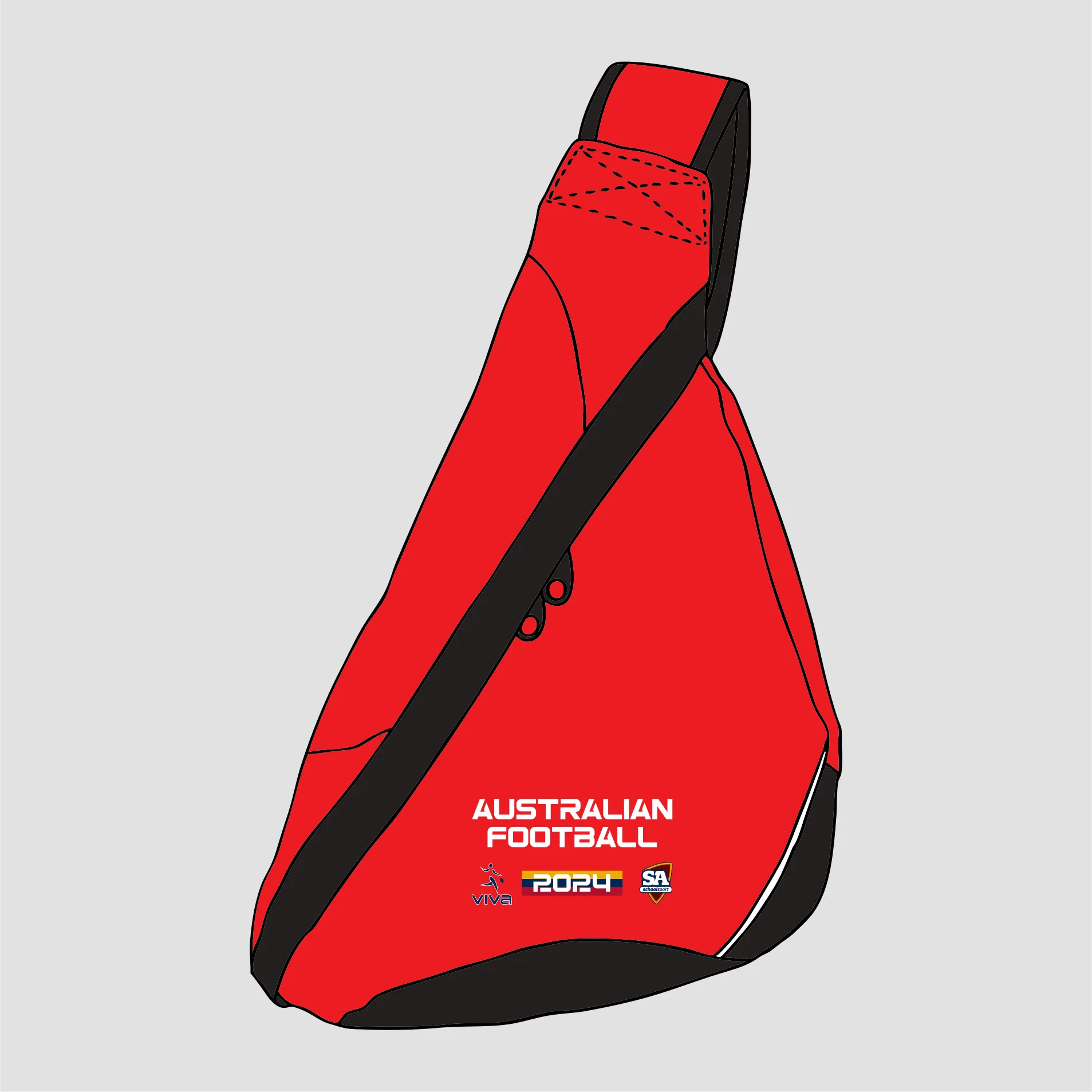 SSSA AUSTRALIAN FOOTBALL SLING BAG