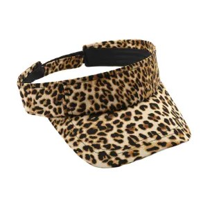 Sun Visor Summer UV Protection Leopard Beach Cap YZV0150