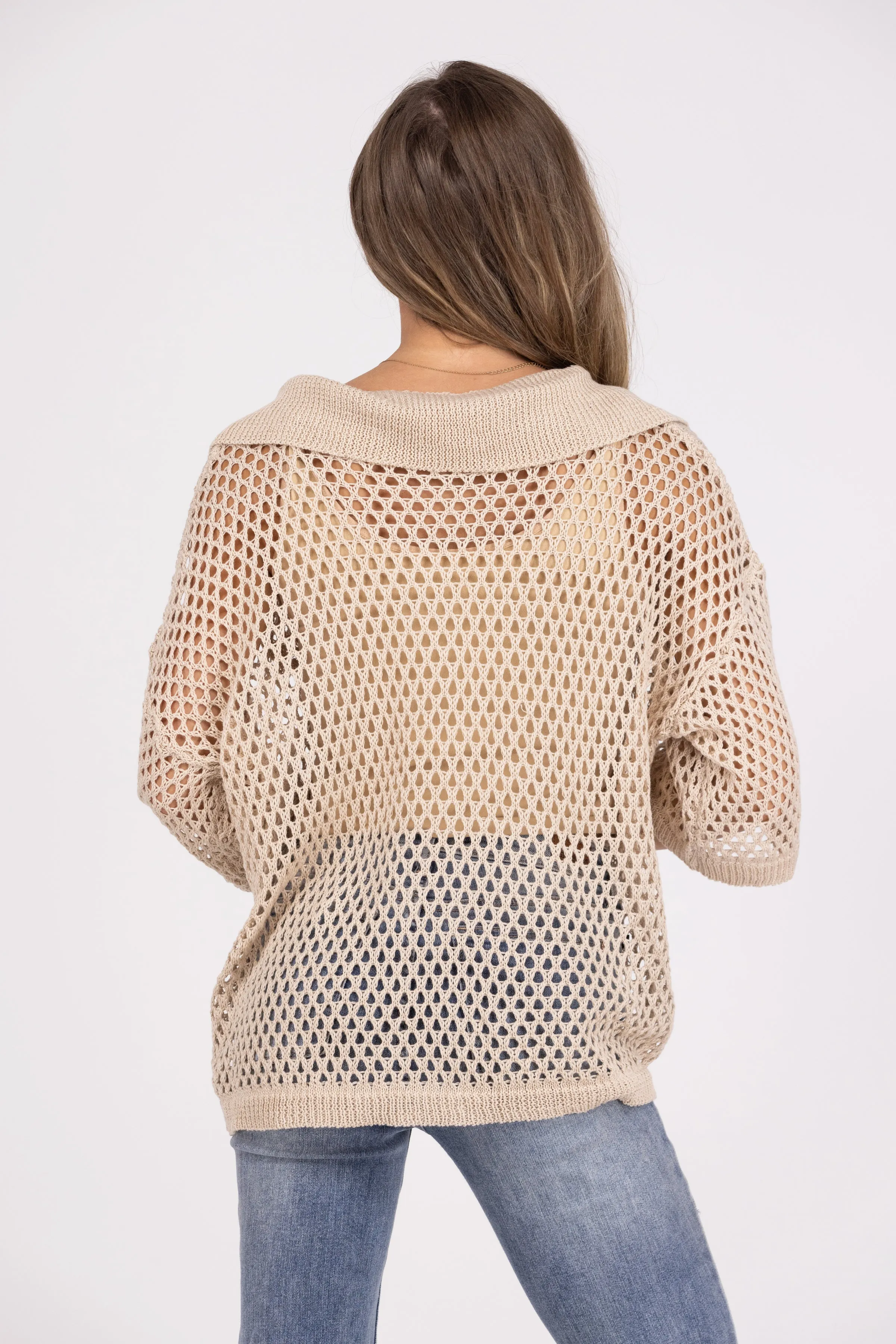 Sweet Breeze Short Sleeve Sweater