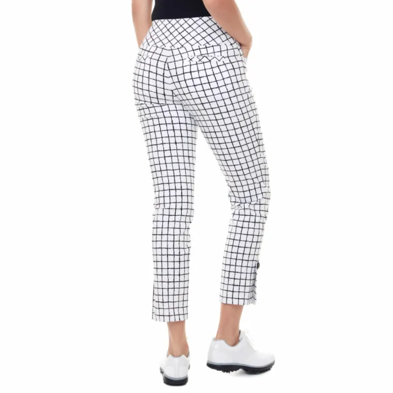 Swing Control Pant (28") - Black/White Grid