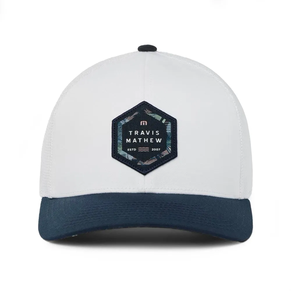 Travis Mathew Summer Season Golf Cap - White