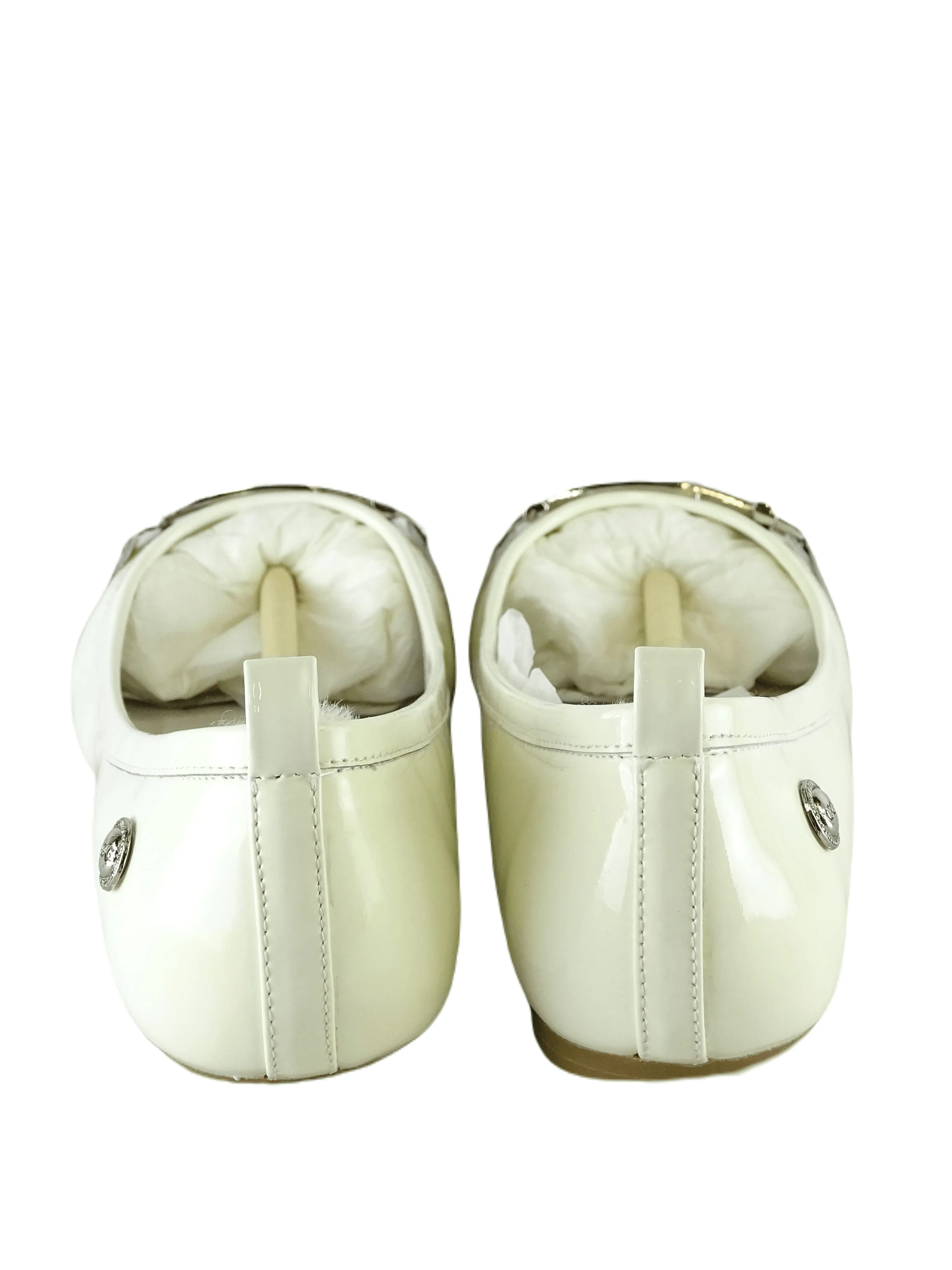 UGG White Slip Ons 35