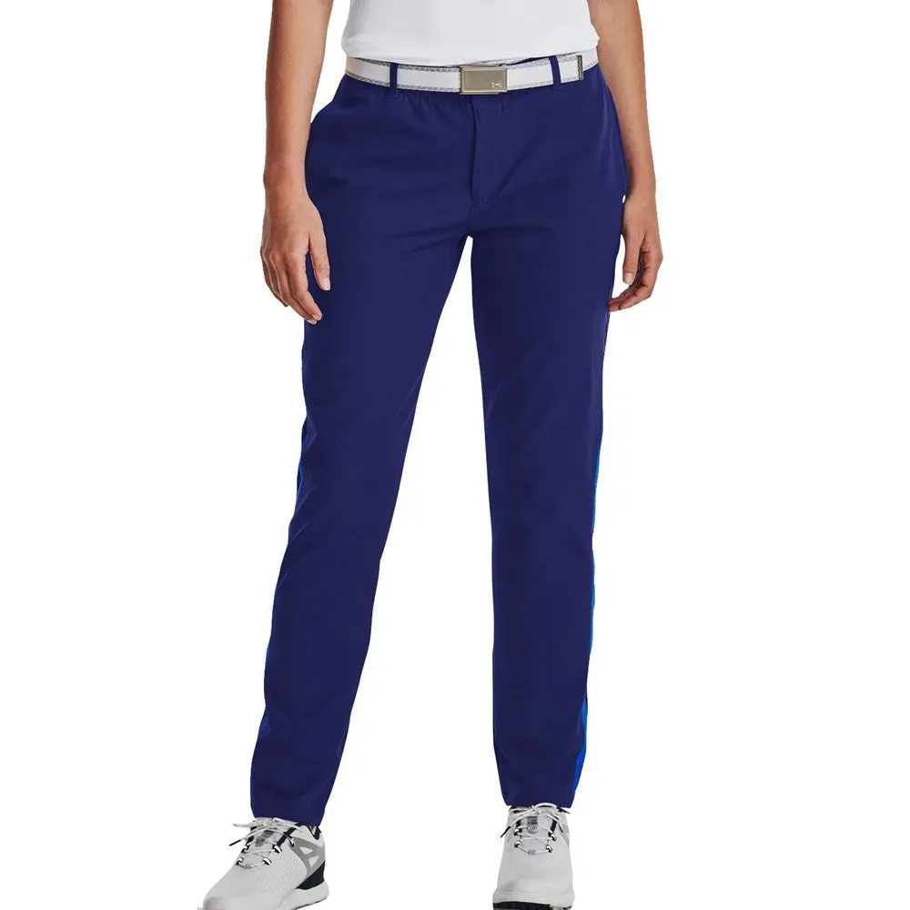 Under Armour Women's Links Golf Pants - Bauhaus Blue/Metallic Silver