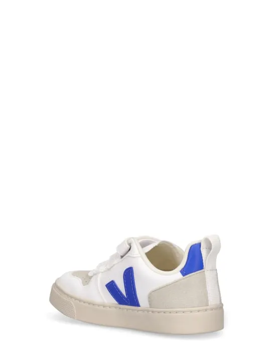 Veja   V-10 chrome-free leather strap sneakers 