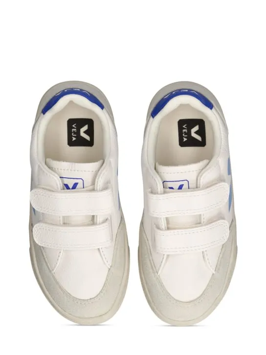 Veja   V-12 chrome-free leather sneakers 