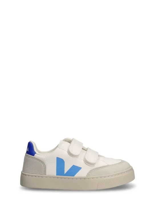 Veja   V-12 chrome-free leather sneakers 