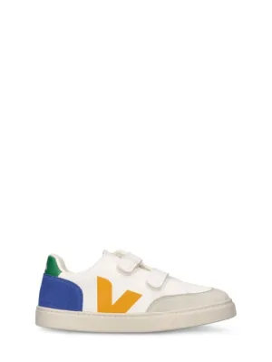 Veja   V-12 chrome-free leather sneakers 