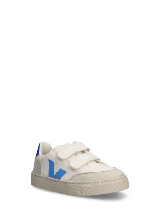 Veja   V-12 chrome-free leather sneakers 