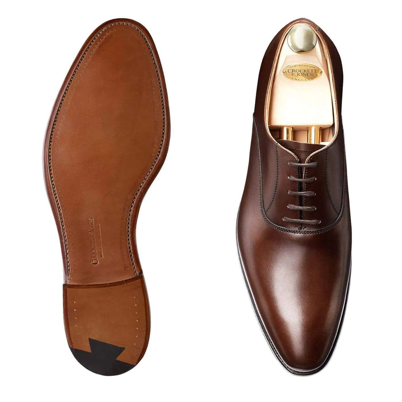 Wembley Dark Brown Burnished Calf