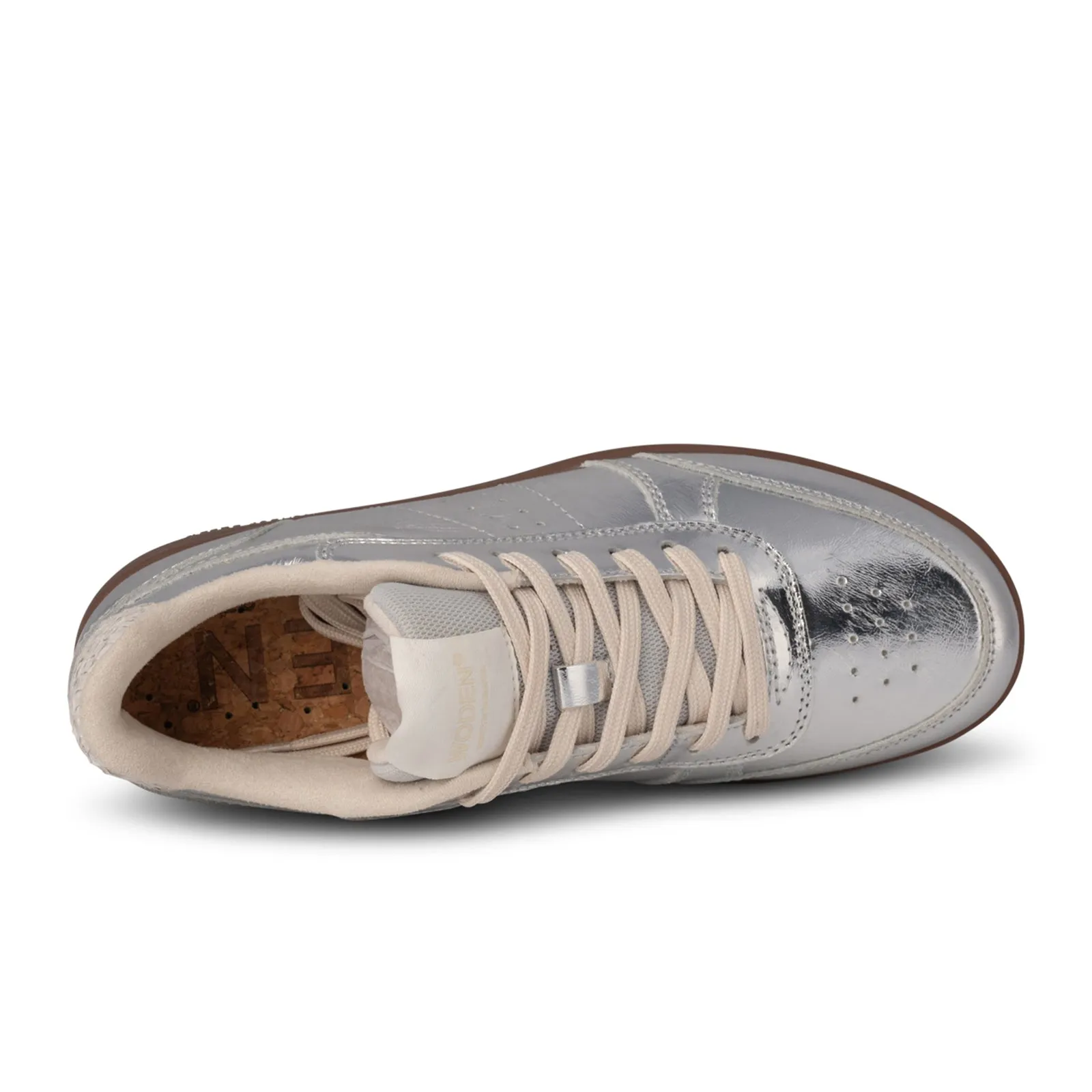 Woden Bjork Sneaker (Women) - Silver Leather